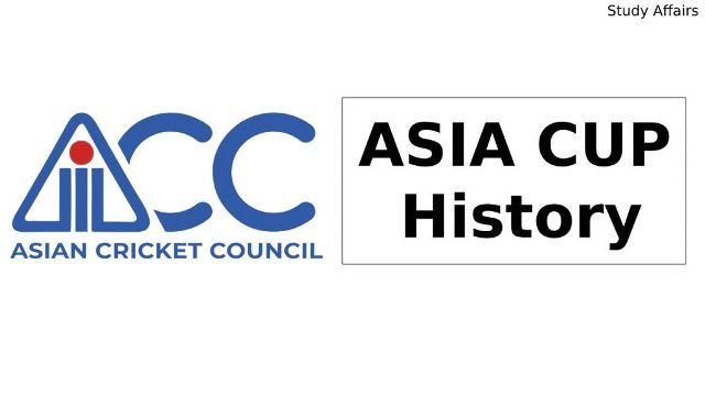 Asia Cup History