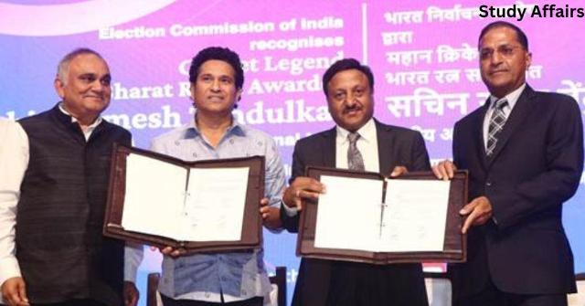 Sachin Tendulkar becomes National Icon of Election Commission