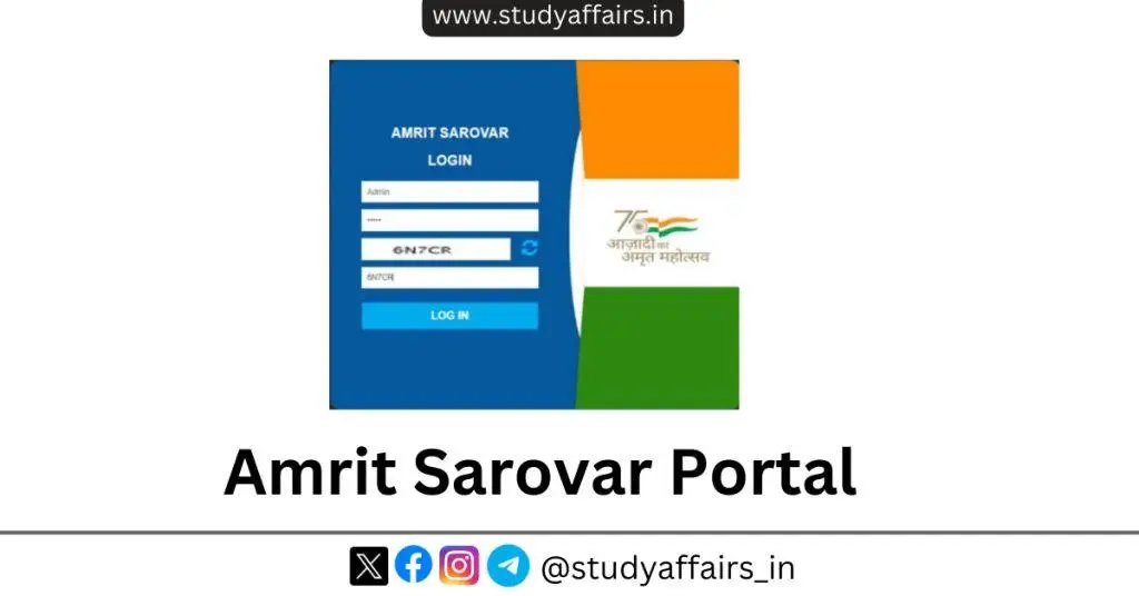 Amrit Sarovar Portal launched on April 21, 2022. Objective of which is to promote conservation and development of water bodies across country.