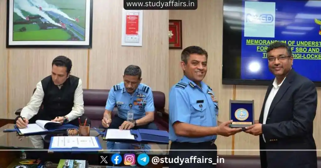 Indian Air Force (IAF) embarked on a digital transformation by integrating with the DigiLocker platform under the Digital India programme.