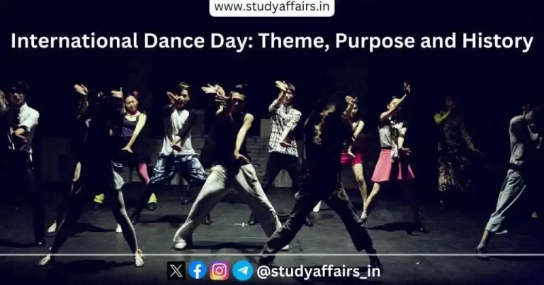 International Dance Day is celebrated every year on 29 April and dedicated to Jean Georges Noverre. Know Theme, objective and history