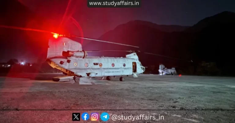 IAF aircraft, as a part of Gagan Shakti-24, conducted Emergency Landing Facility operations in the northern sector of the Kashmir Valley.