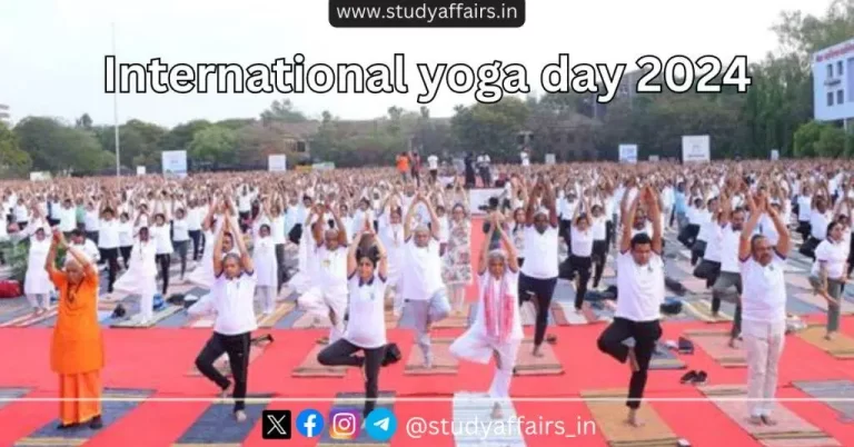 Yoga Mahotsav 2024 is organized to commemorate the 75-day countdown of International Yoga Day. 5,000 yoga practitioners participated.