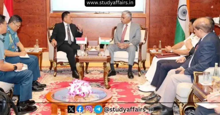 Giridhar Aramane and Donny Ermawan Taufanto co-chair the 7th India-Indonesia Joint Defense Cooperation Committee meeting in New Delhi