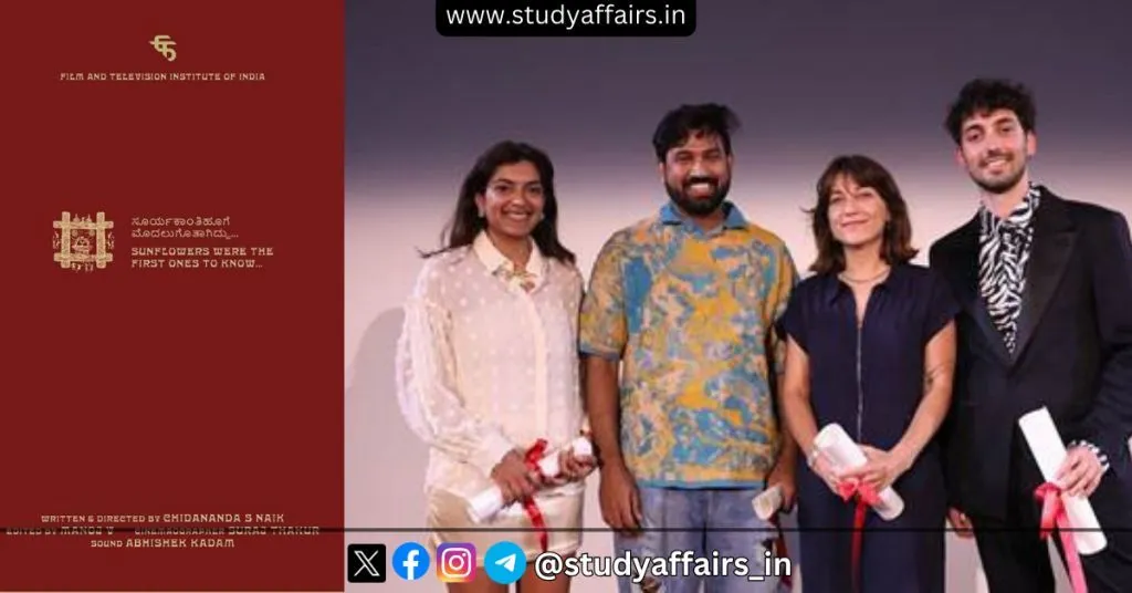 Chidanand Naik, Sunflowers Were the First Ones to Know, Cannes Film Festival,