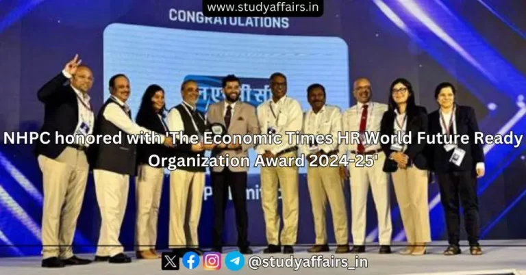 The Economic Times HR World Future Ready Organization Award 2024-25