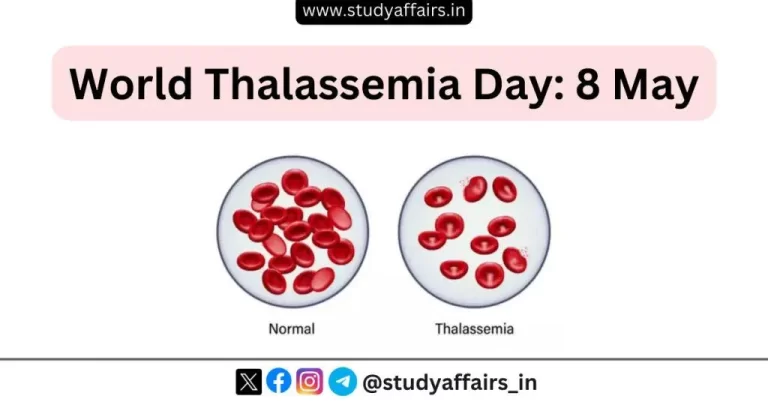 On 08 May, ‘World Thalassemia Day’ is organized across the world to fight for the patients suffering from this serious genetic disorder.