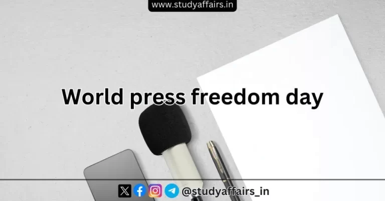 World Press Freedom Day is celebrated on 3 May. This day is celebrated to underline the importance of freedom of media and press.
