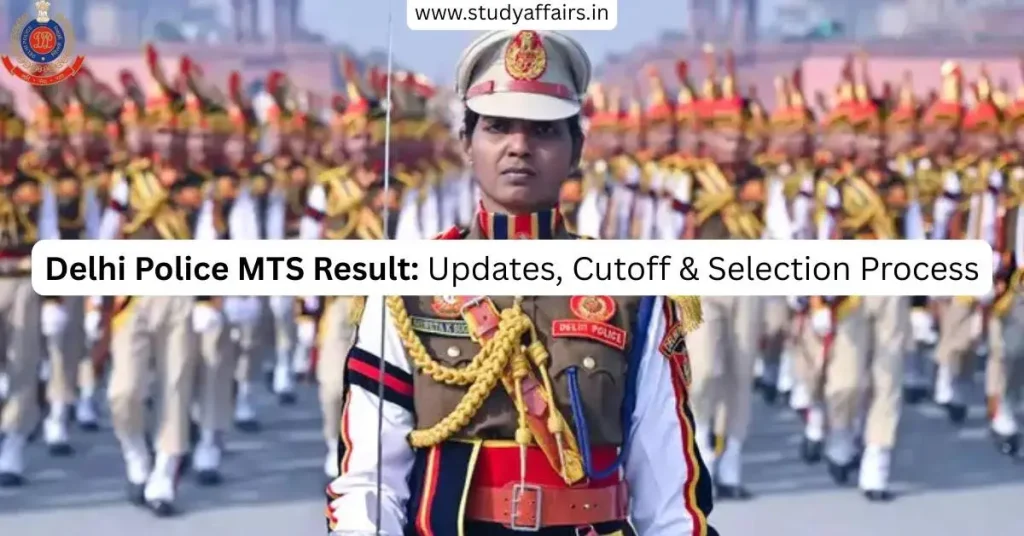 Delhi Police MTS Result