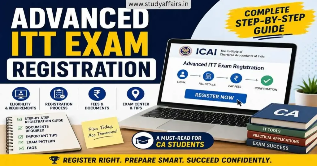 Advanced ITT Exam Registration