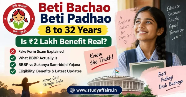 Beti Bachao Beti Padhao 8 to 32 years ₹2 lakh scheme explained