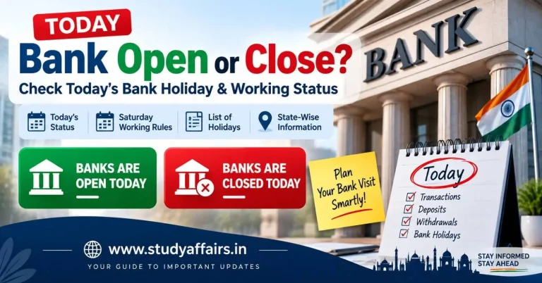 Today bank open or close – bank holiday and working status
