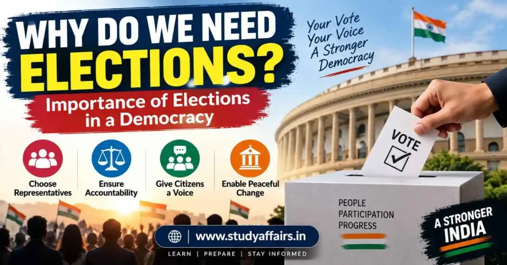 why do we need election